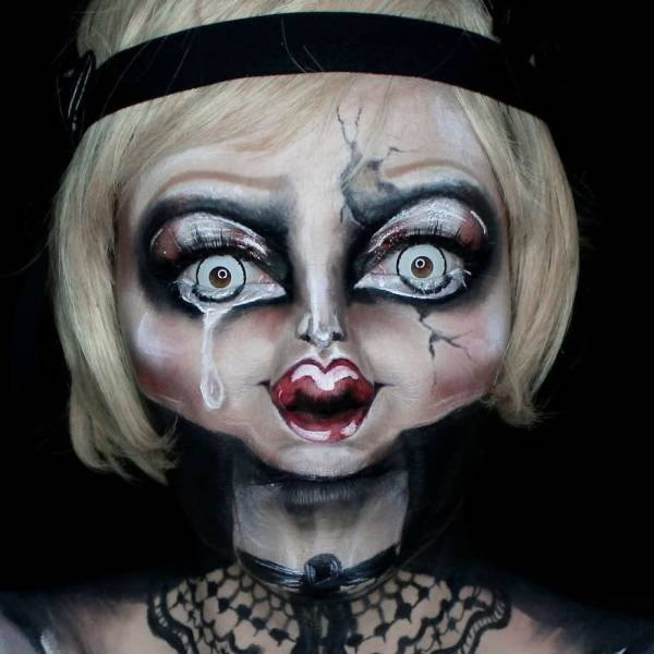 This Makeup Artist’s Works Are Super Creepy