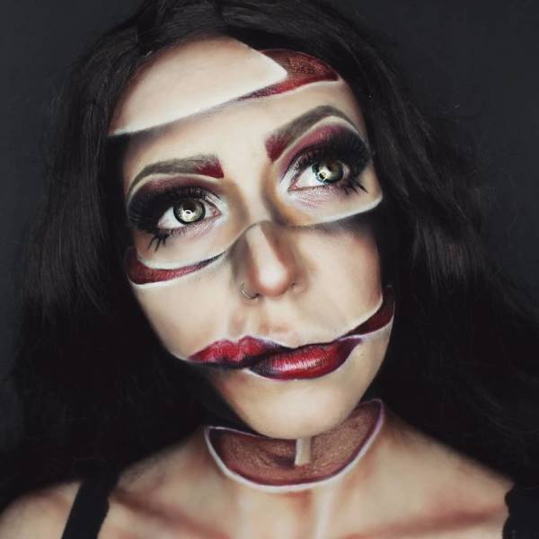 This Makeup Artist’s Works Are Super Creepy