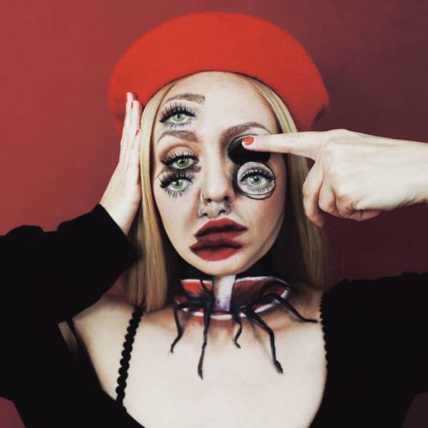 This Makeup Artist’s Works Are Super Creepy