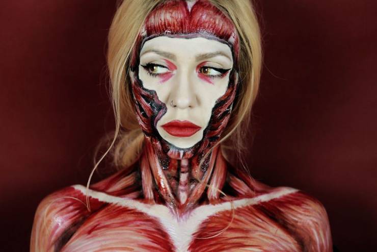 This Makeup Artist’s Works Are Super Creepy
