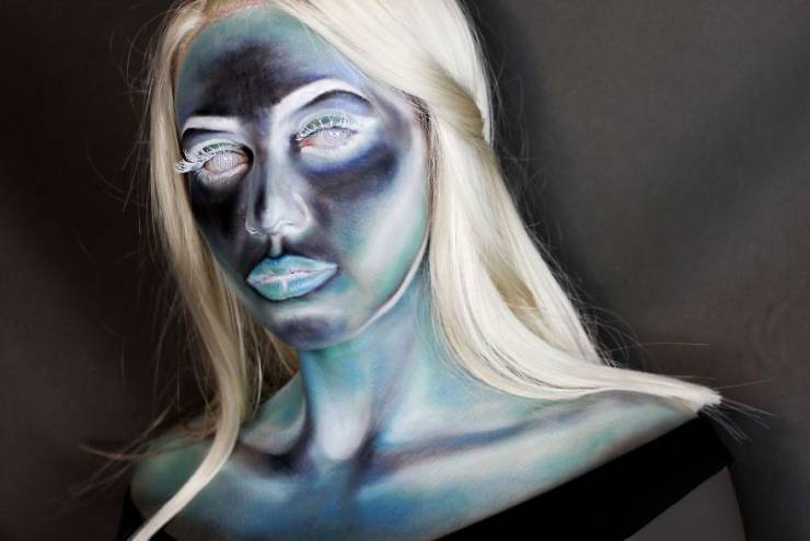 This Makeup Artist’s Works Are Super Creepy