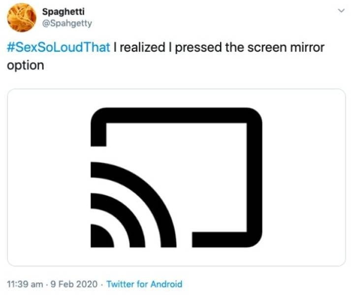 When Sex Is So Loud That…