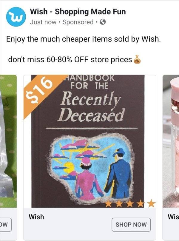 Wish.com Recommends Some Truly Twisted Stuff…
