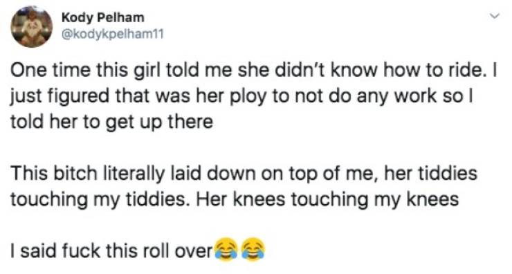 That’s Not How Sex Is Done!