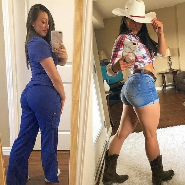 Beautiful In Uniform, Beautiful Without It!