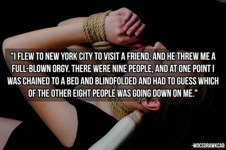 People Have Tried Some Kinky NSFW Stuff…