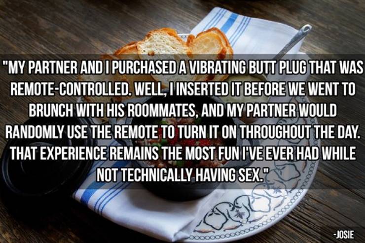 People Have Tried Some Kinky NSFW Stuff…