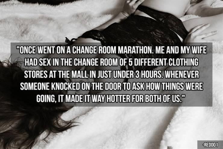 People Have Tried Some Kinky NSFW Stuff…