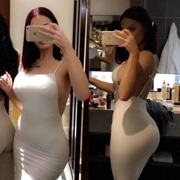 Oh My, Those Tight Dresses