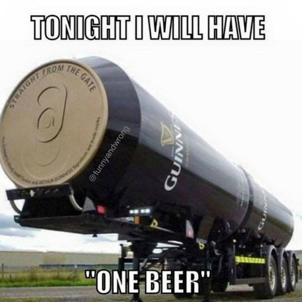 And Drunk They Were…