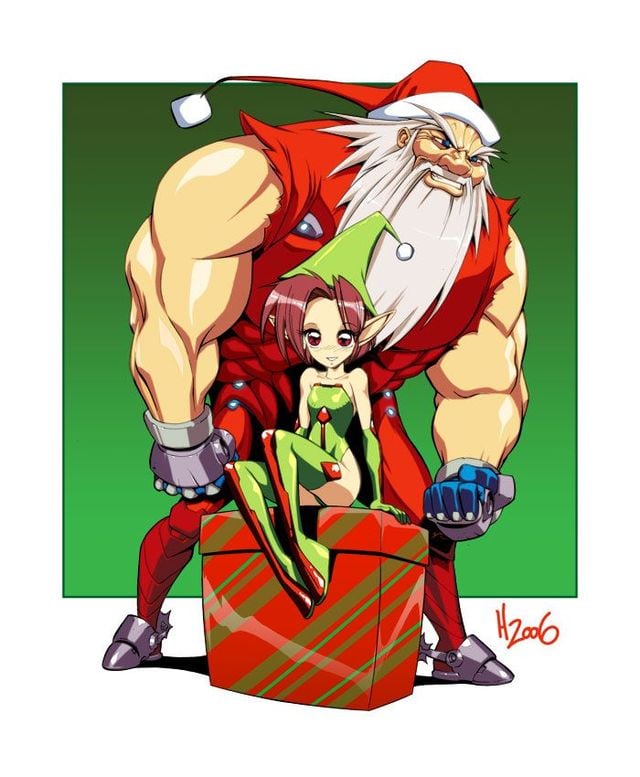 Pics with Santas (64 pics)