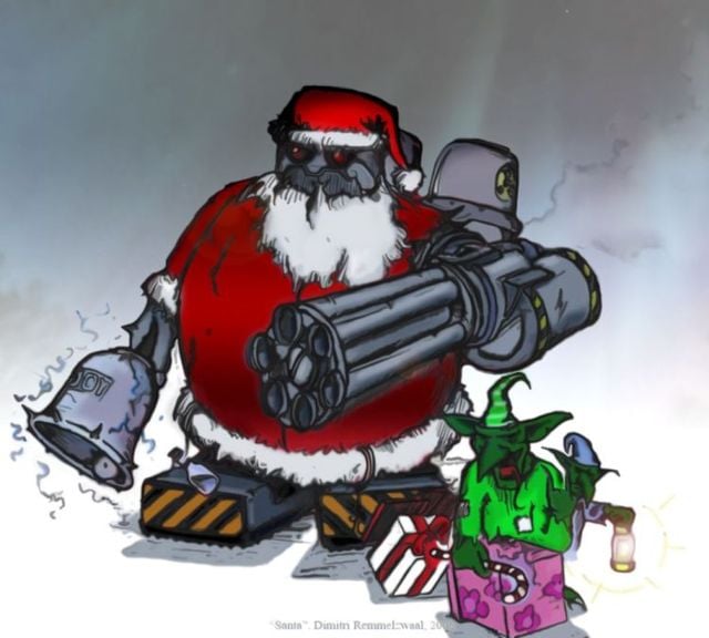 Pics with Santas (64 pics)