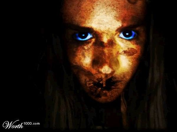 Scary faces (26 pics)