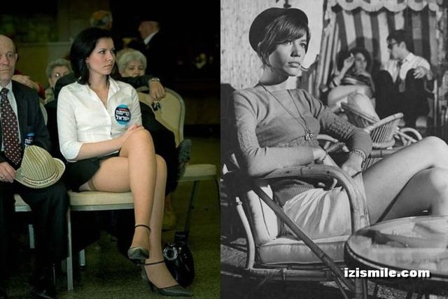 Mini-skirts from the 70's vs modern era (22 pics)