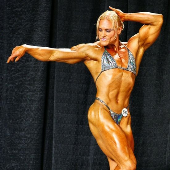 Blonde with green eyes (24 photos)