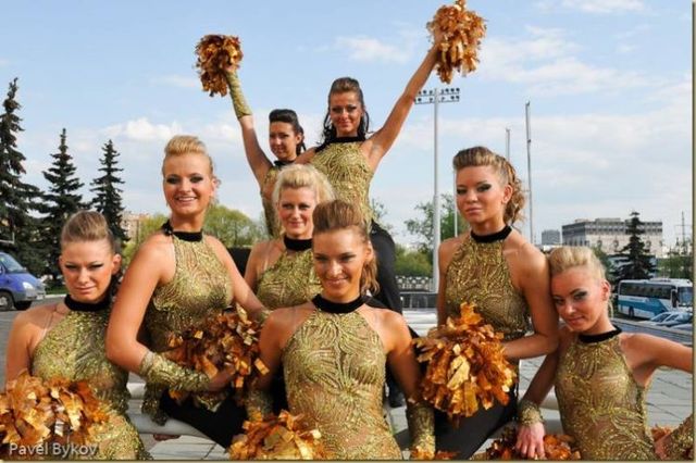 Russian cheerleading girls (66 pics)