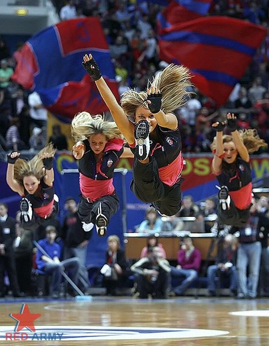 Russian cheerleaders. Part 2 (61 pics)
