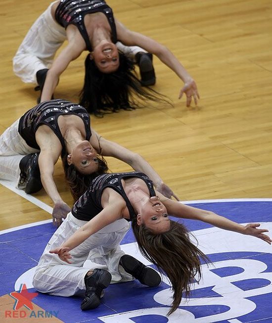Russian cheerleaders. Part 2 (61 pics)