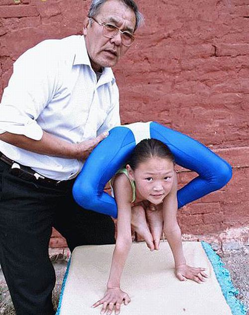 Future Chinese gymnasts (38 pics)