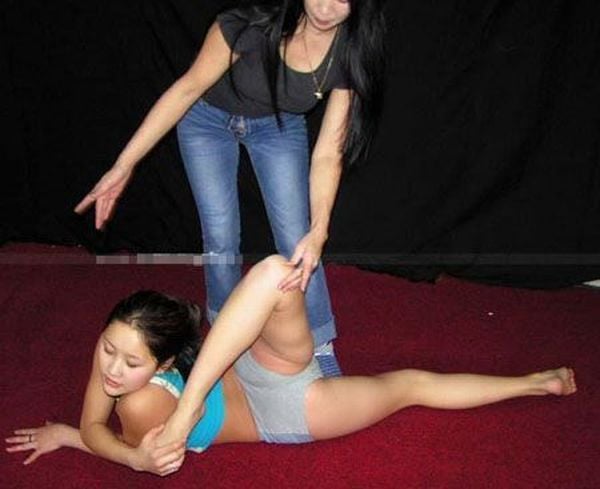 Future Chinese gymnasts (38 pics)