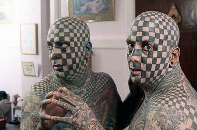 Series of the most WTF tattoos ;) (60 photos)