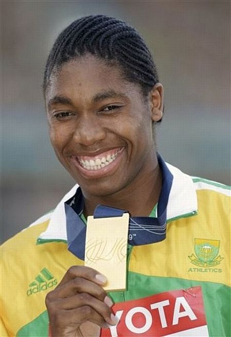 Athlete Caster Semenya - man or woman? (20 pics)