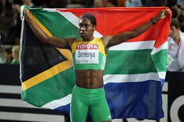 Athlete Caster Semenya - man or woman? (20 pics)