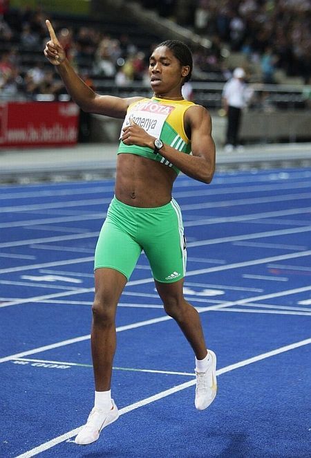 Athlete Caster Semenya - man or woman? (20 pics)