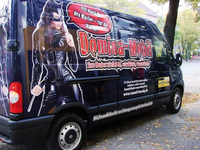 Domina-Mobil – S&M studio on wheels… (13 pics)
