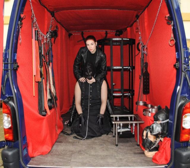 Domina-Mobil – S&M studio on wheels… (13 pics)