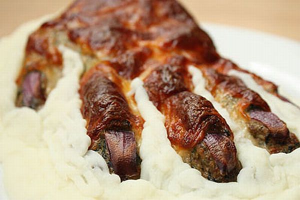 Meat Hand – Cool Recipe for Halloween (30 pics)