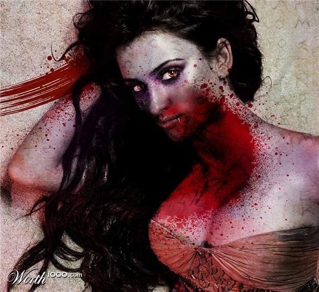 Celebrities as Vampires (41 pics)