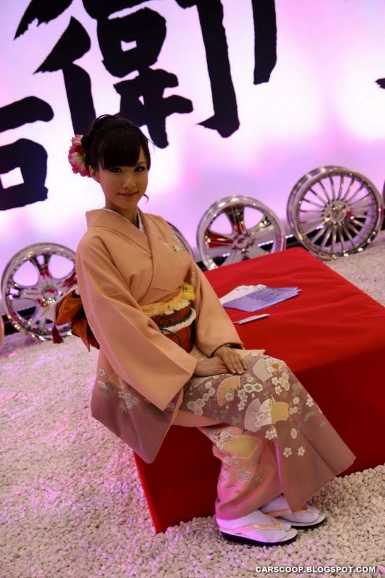 Girls at Tokyo Auto Salon 2010 (58 pics)