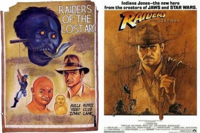 Movie Posters Drawn by Hand (68 pics)