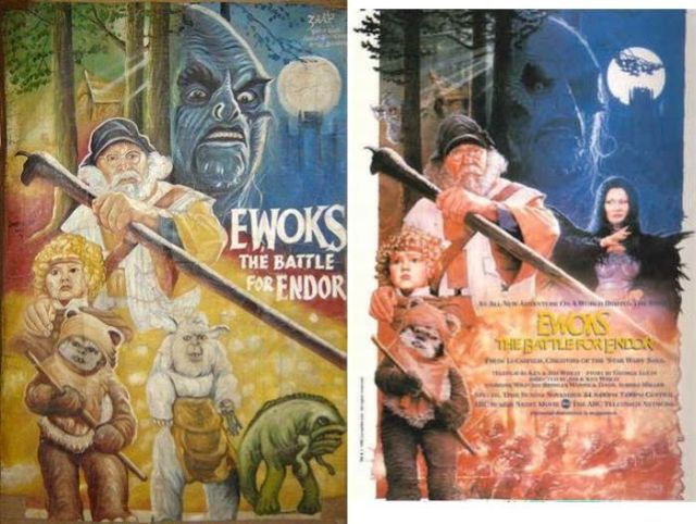 Movie Posters Drawn by Hand (68 pics)