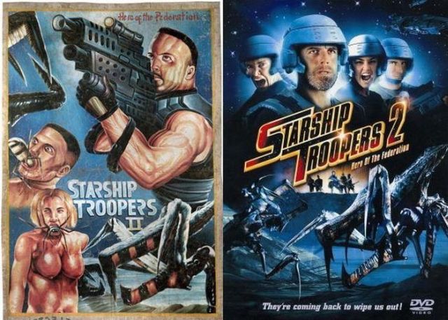 Movie Posters Drawn by Hand (68 pics)