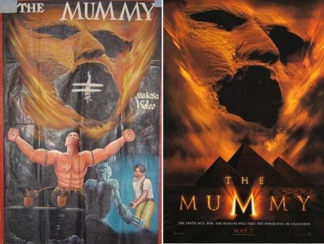 Movie Posters Drawn by Hand (68 pics)