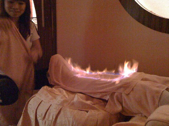 Relax With Fire (8 pics)