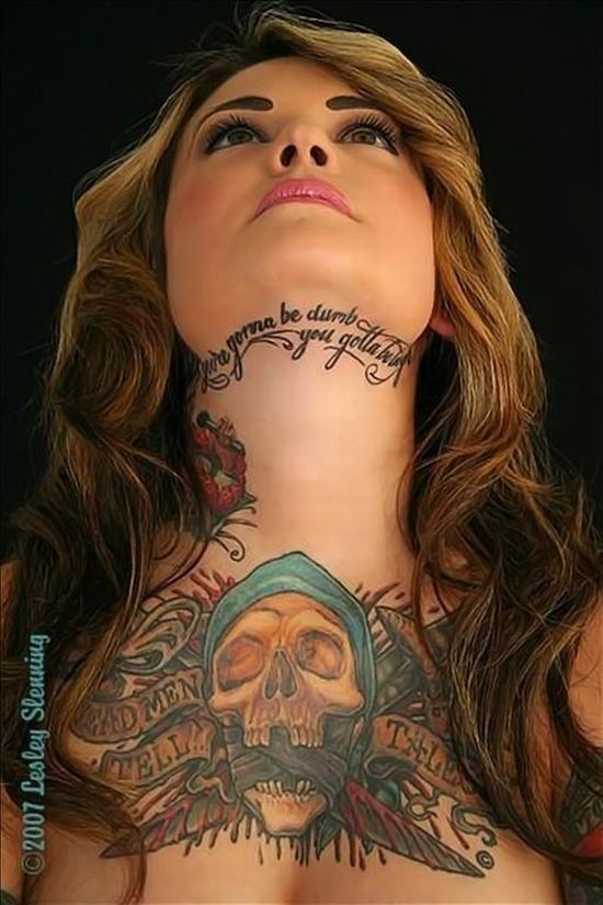 Compilation of Girls with Tattoos. Part 2 (33 pics)