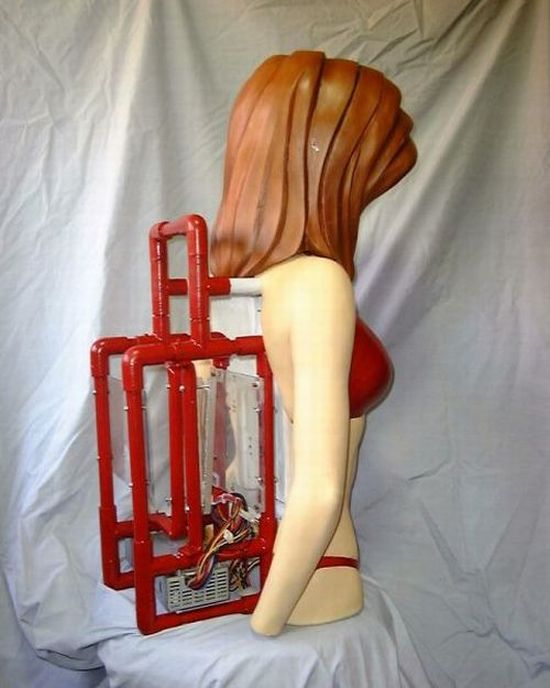 Sexy Girl Bikini PC Case Mod (19 pics)