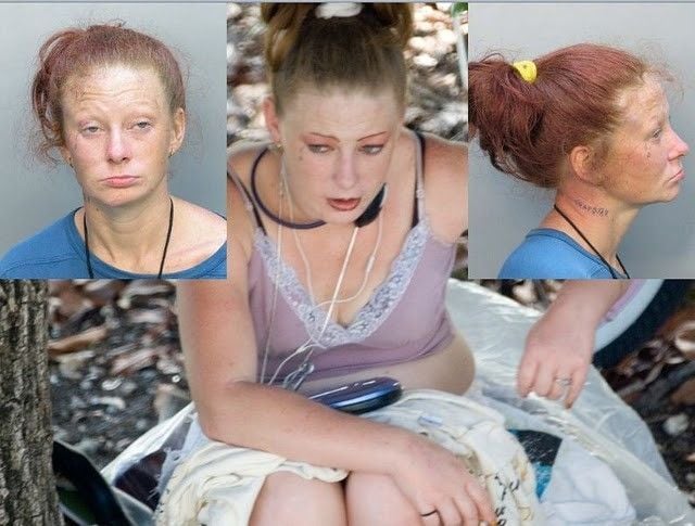 Mug Shots of Women Living in the Street (40 pics)