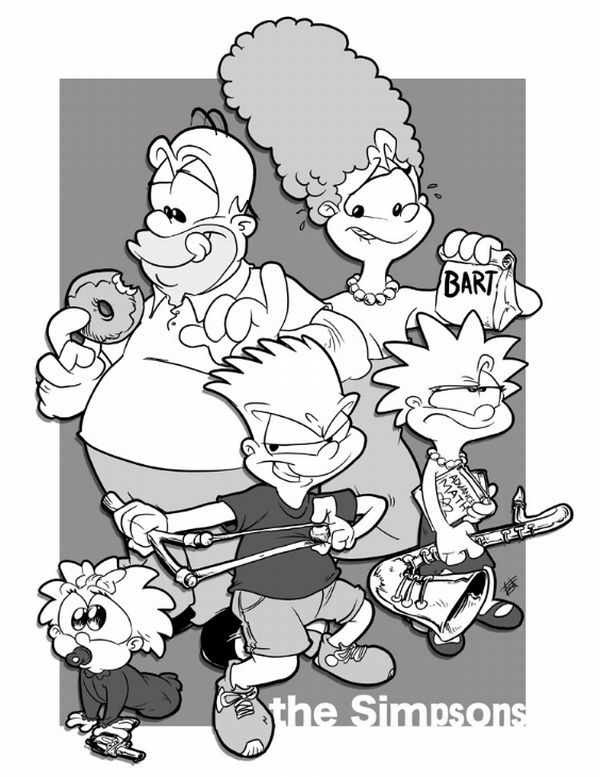 Great Simpsons Fanart Collection (85 pics)