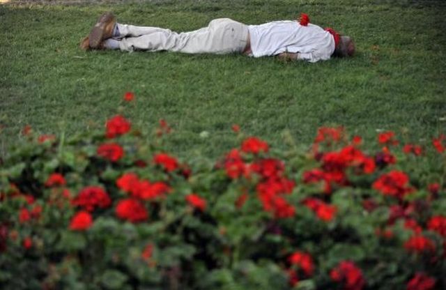 People Sleeping Everywhere (40 pics)