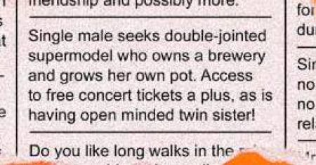 Funny Personal Ads (17 pics)