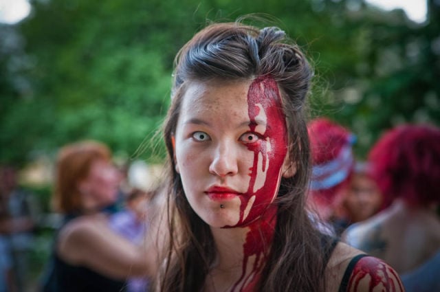 Zombie Walk in Moscow (84 pics)