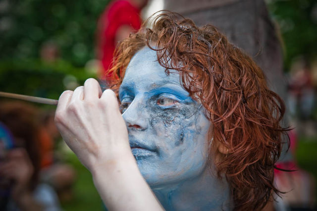 Zombie Walk in Moscow (84 pics)