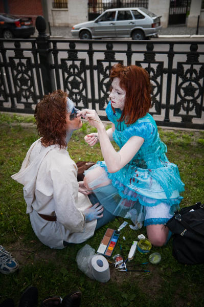 Zombie Walk in Moscow (84 pics)
