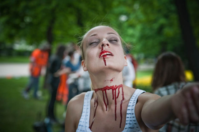 Zombie Walk in Moscow (84 pics)