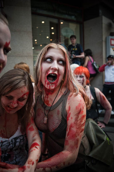 Zombie Walk in Moscow (84 pics)