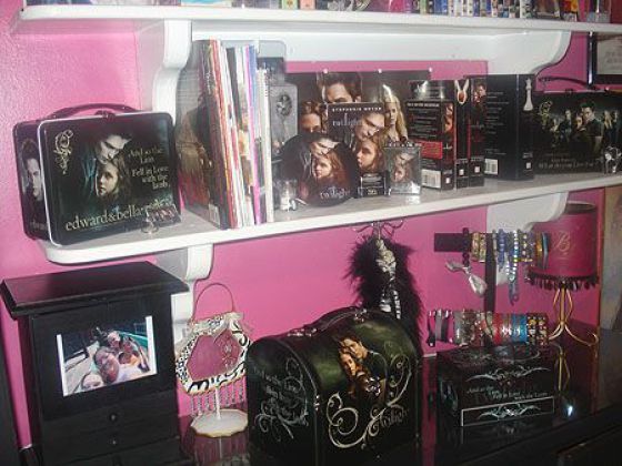 Twilight Fans with Creepy Twilight-Themed Bedrooms (28 pics)